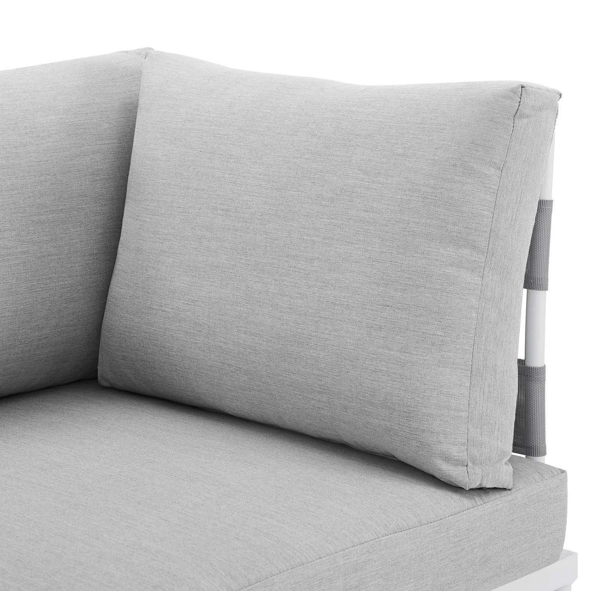 Grey Modern Outdoor Corner Chair Z5004