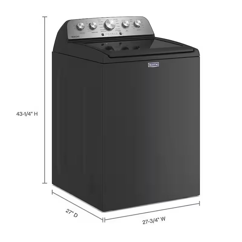 Top Load Washer in Volcano Black S483