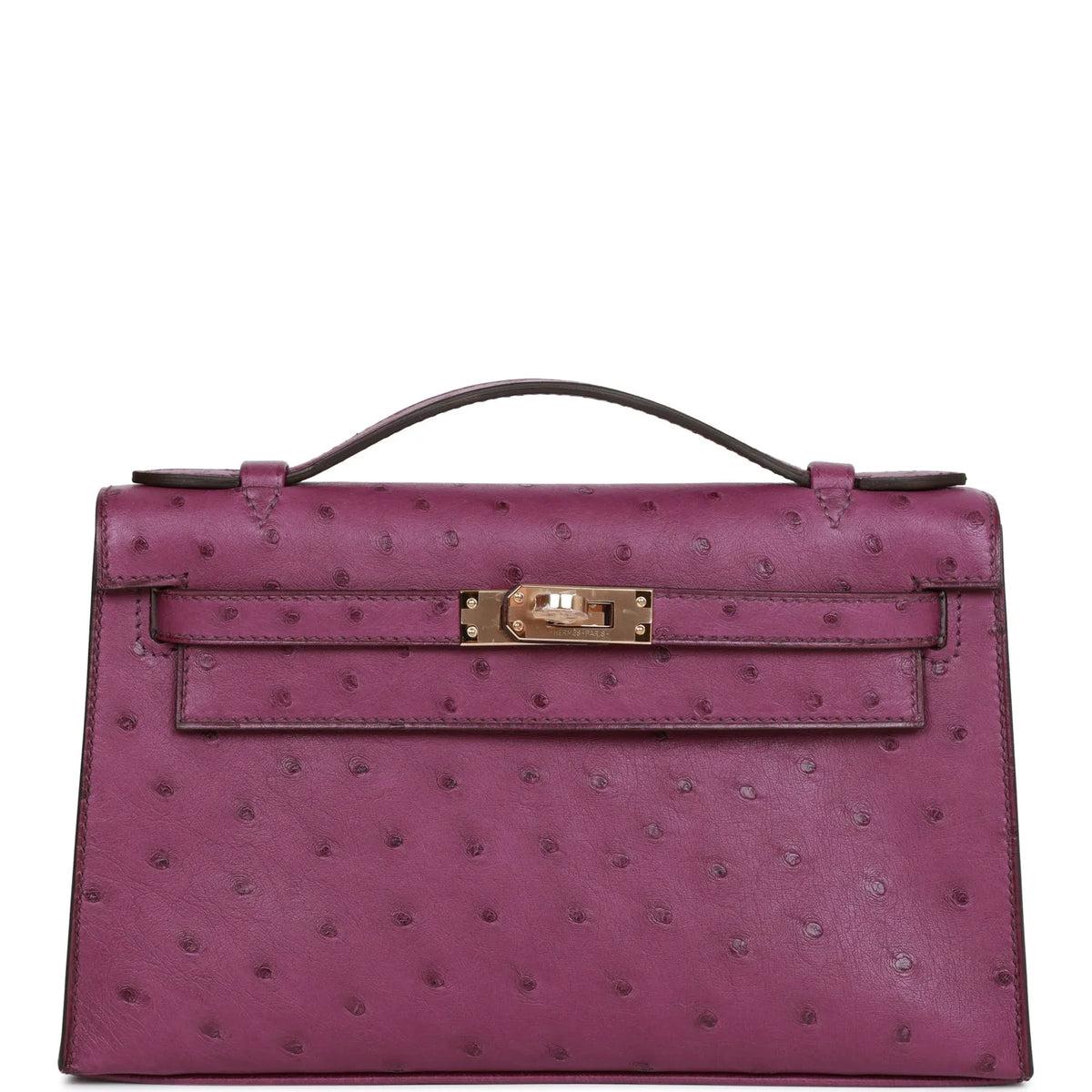 Anemone Ostrich Pochette Z30194