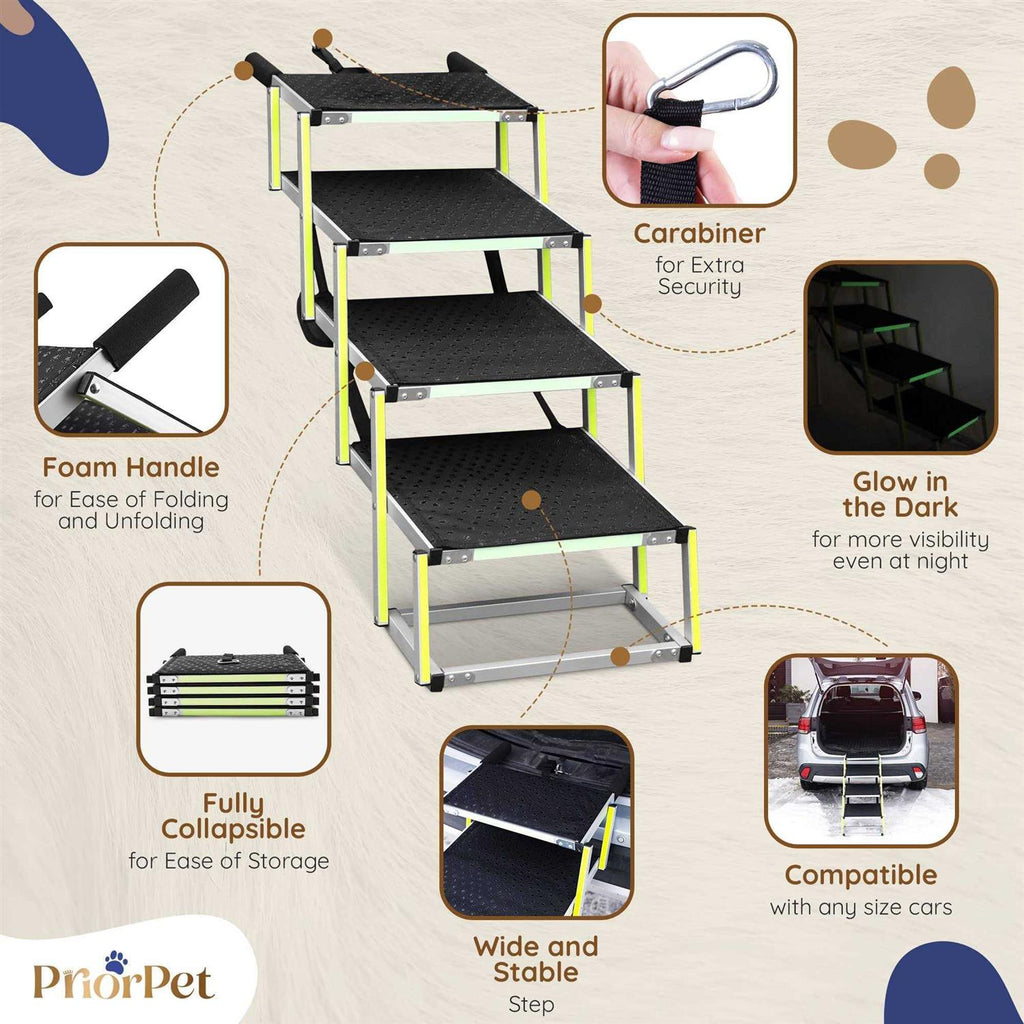 Foldable Dog Stairs D7424