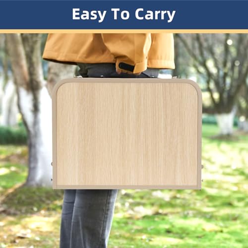 2FT Lightweight Portable Aluminum Folding Table E7770