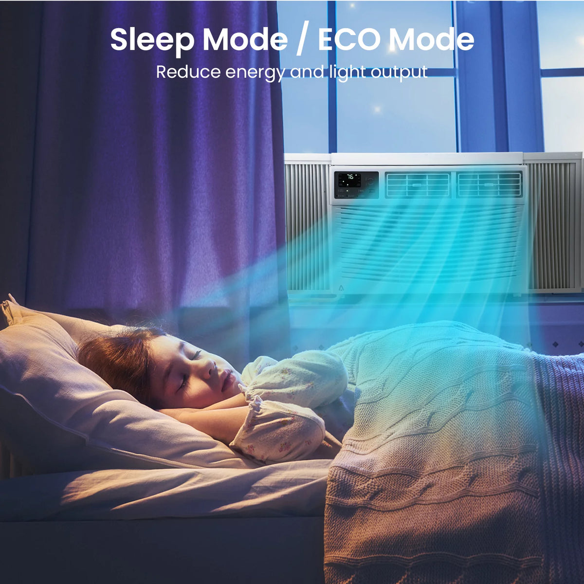 8000 BTU Smart Window Air Conditioner K29983