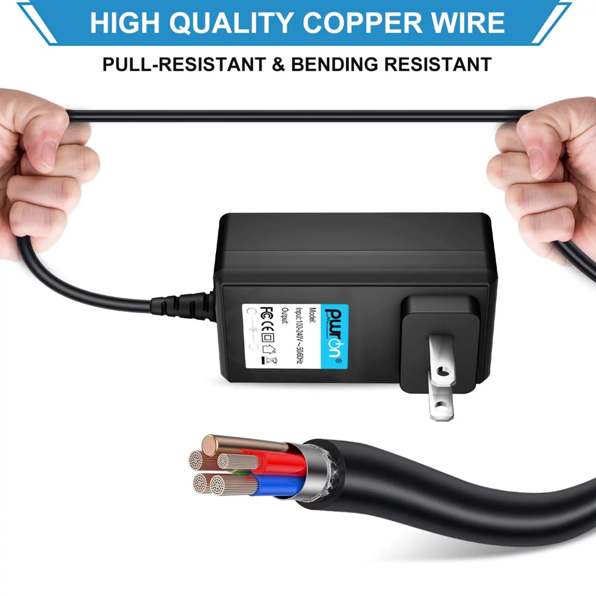 Compatible AC / DC Adapter Replacement for Tower Speaker System Power Supply Cord Z997094
