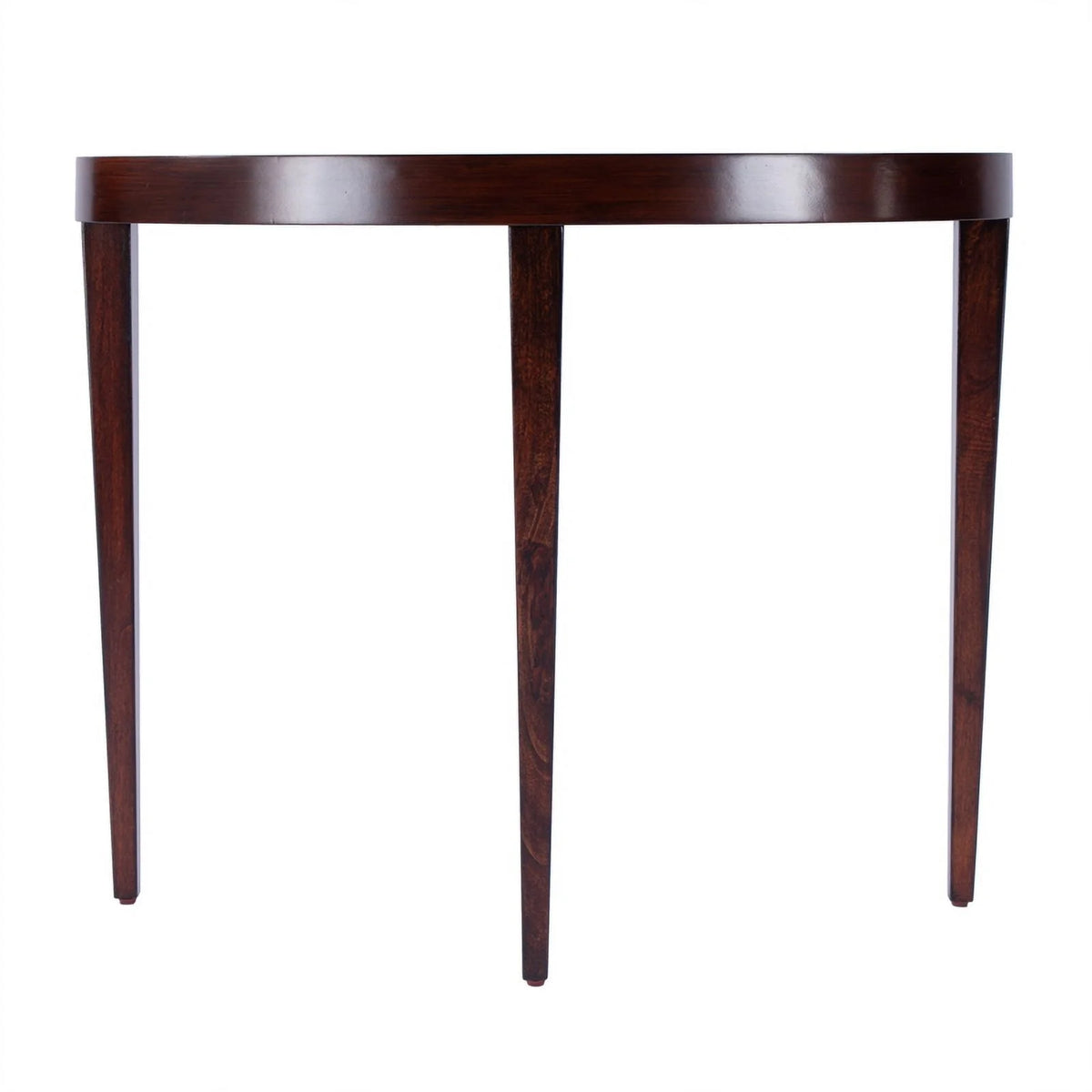 Traditional Burl Console Table U681