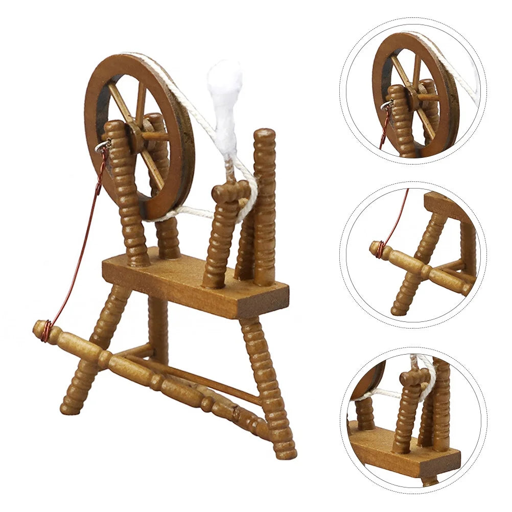 Miniature Textile Making Car Playhouse Furniture Toy O730