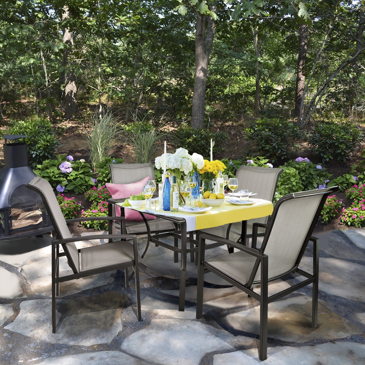 5-Piece Outdoor Patio Dining Set N136