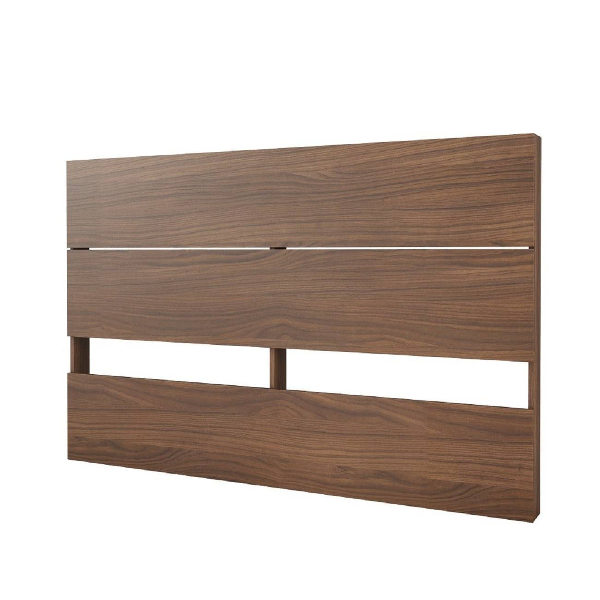 4 Piece Queen Size Bedroom Set Walnut White G3347