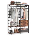 Rustic Brown Closet System V825