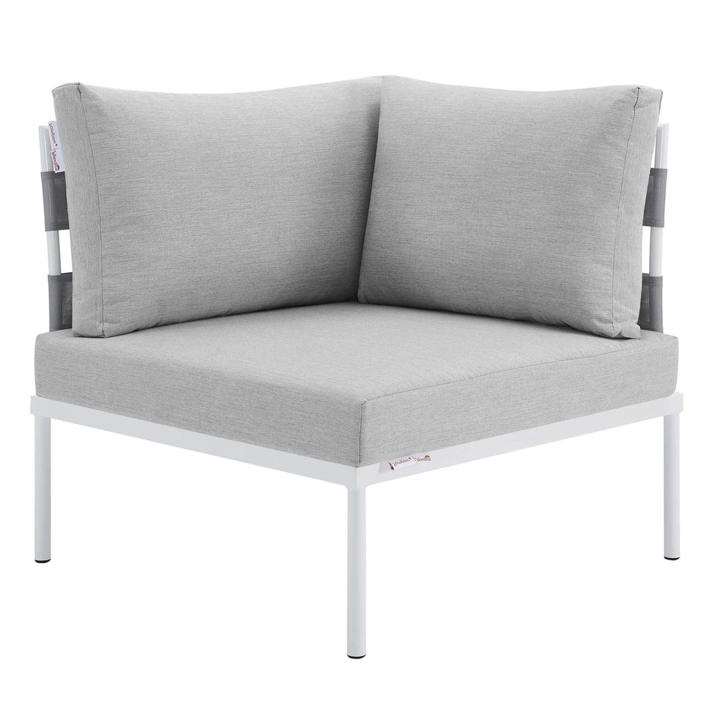 Grey Modern Outdoor Corner Chair Z5004