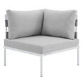 Grey Modern Outdoor Corner Chair Z5004