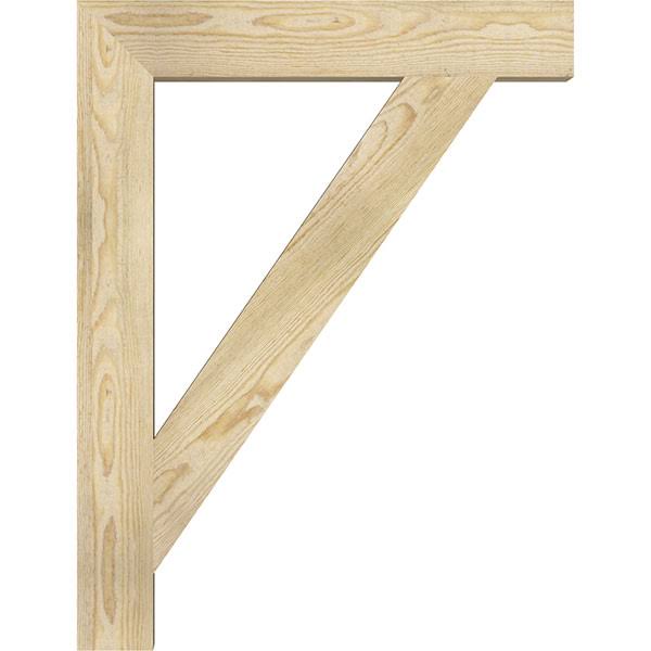 Traditional Block Rough Sawn Douglas Fir Bracket K429