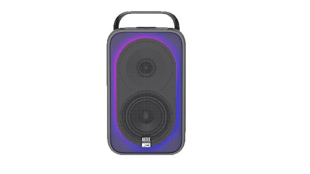 Portable Bluetooth Wireless Party Speaker with LED Lights, Black U100
