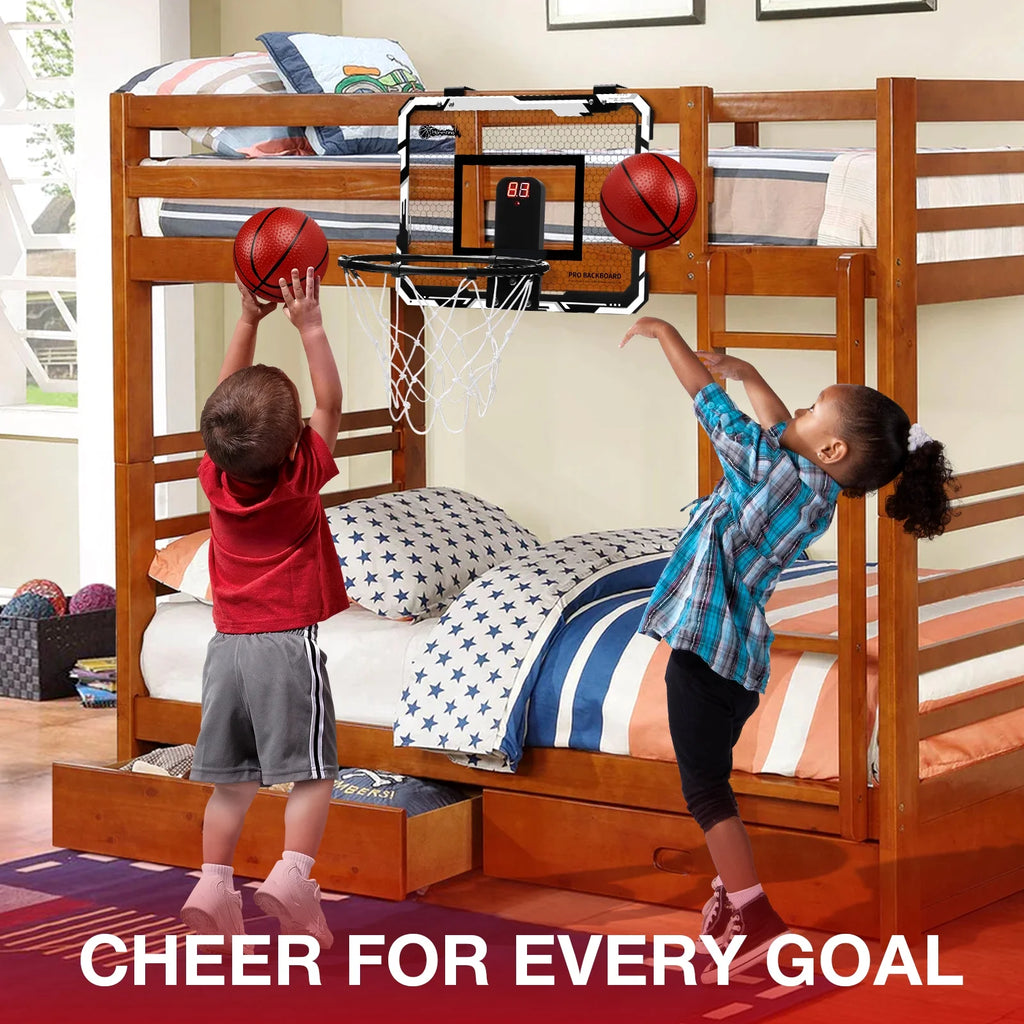 Basketball Hoop Indoor for Kids 15.7" X 11.8" with 3 Balls U130