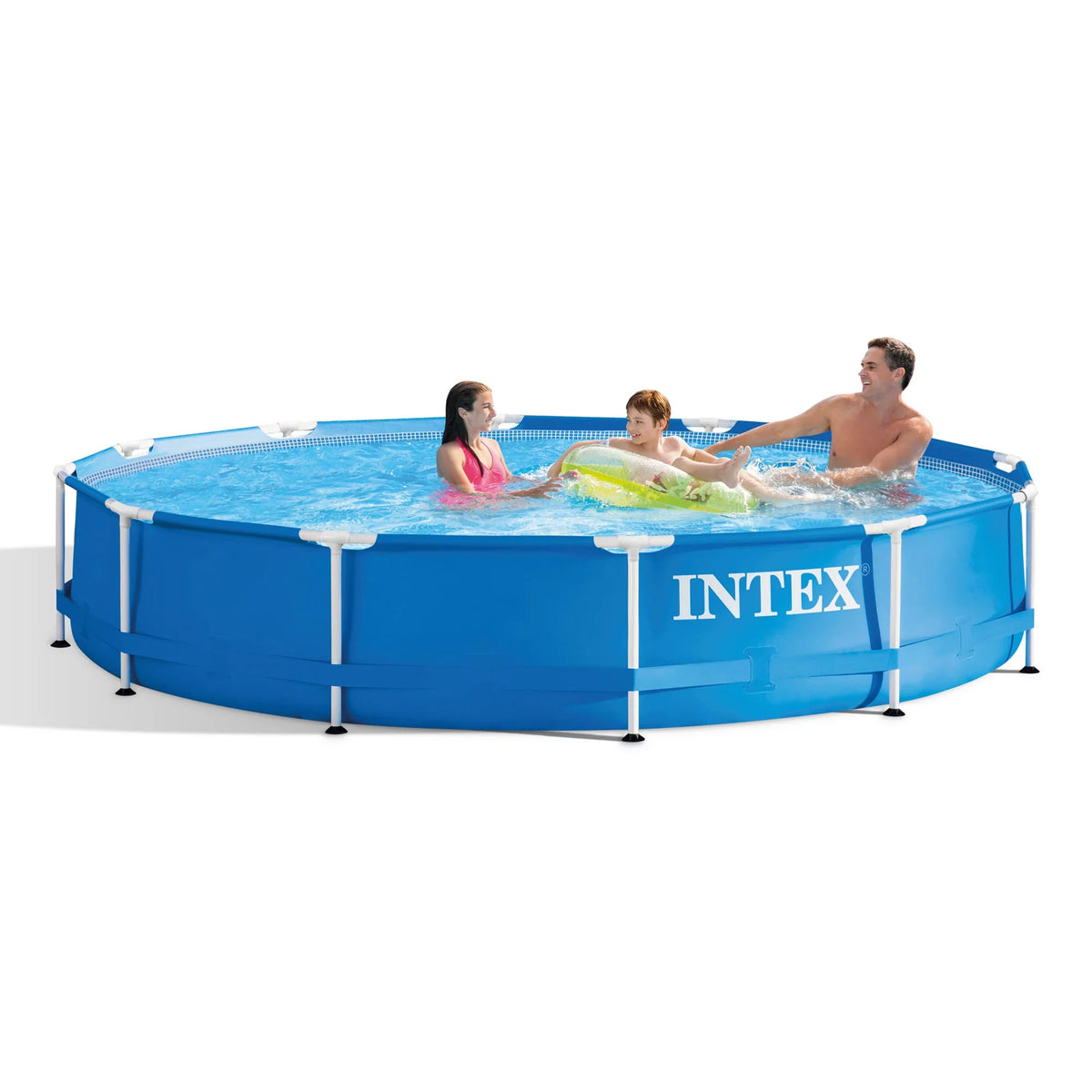 12' x 30'' Metal Frame Above Ground Swimming Pool with Filter Pump Q5921