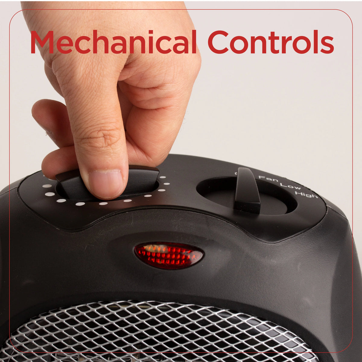 Ceramic 1500W Portable Space Heater E7435