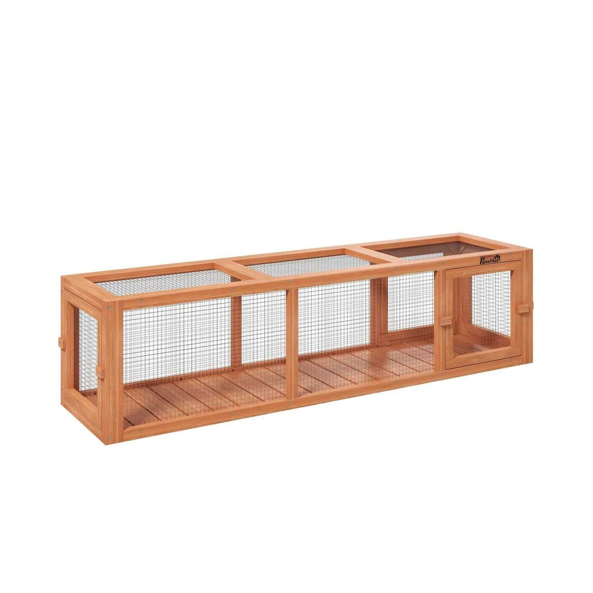 Wooden Outdoor Cat Tunnel with Weather Protection I846679