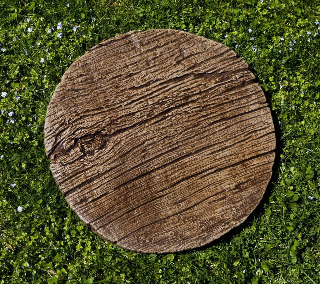 Copper Bronze Faux Bois Stepping Stone L7844