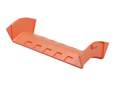 Orange ABS Plastic Cable Raceway Angled Fitting L209906