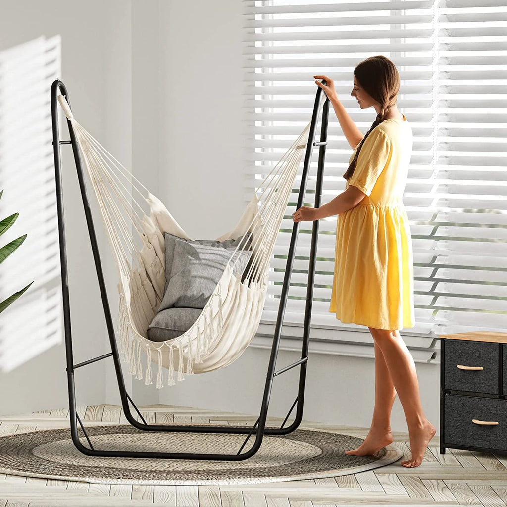 Hammock Chair with Stand Heavy Duty 330Lbs L7933