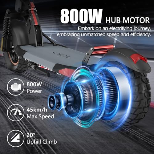 800W 28 MPH Folding Electric Scooter S2384