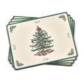 Christmas Tree Placemats & Coasters Set Cork Back N4450
