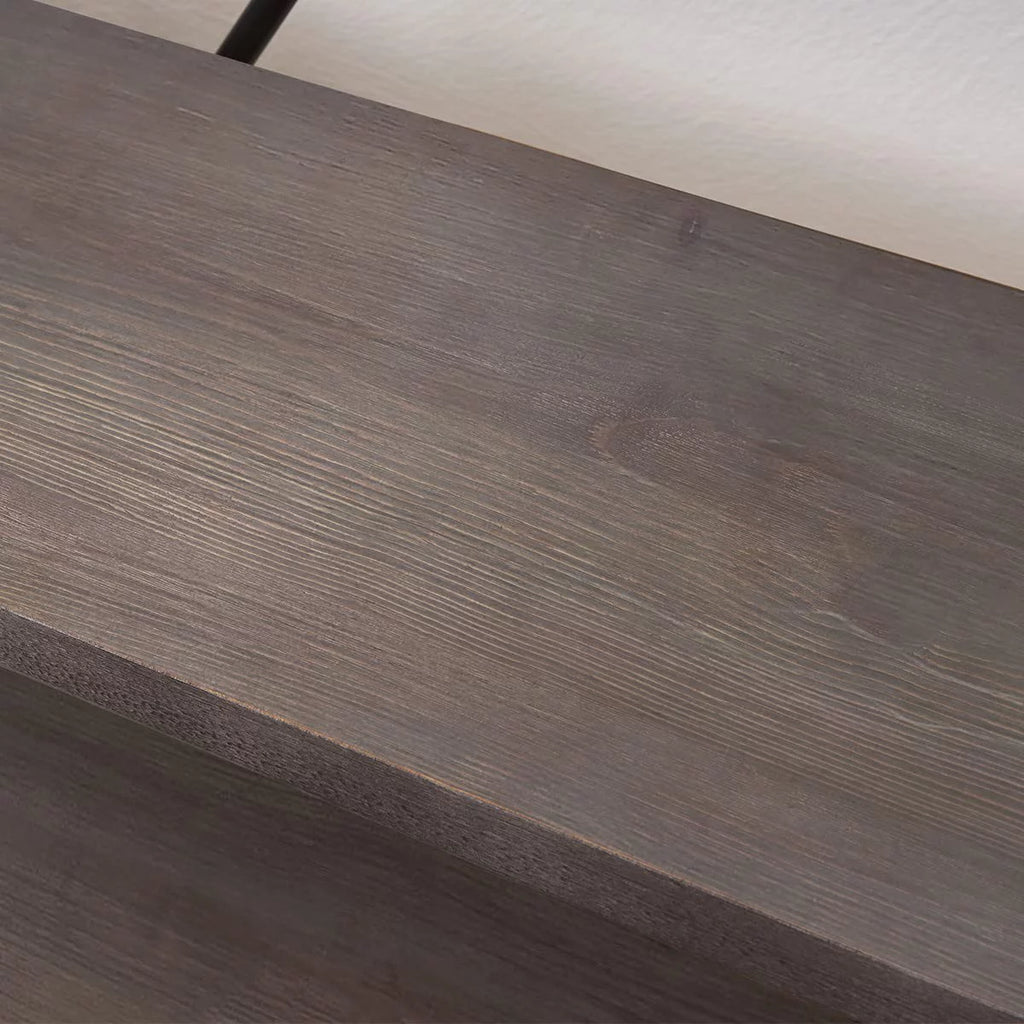 2 Tier Solid Wood Bookcase G1383