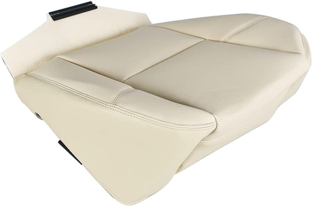 Leather Seat Cover Driver Side Bottom Tan Replacement Pack of 2 D223