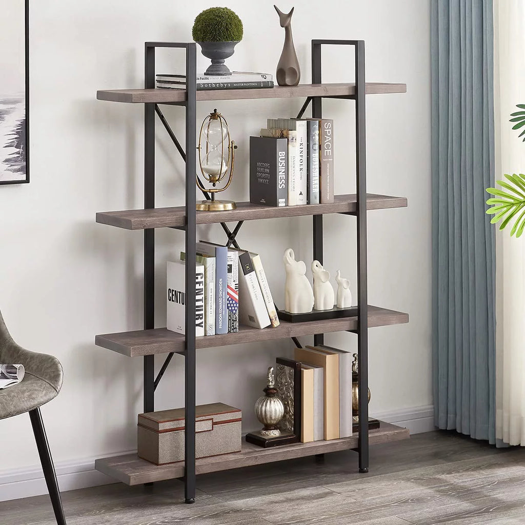 2 Tier Solid Wood Bookcase G1383