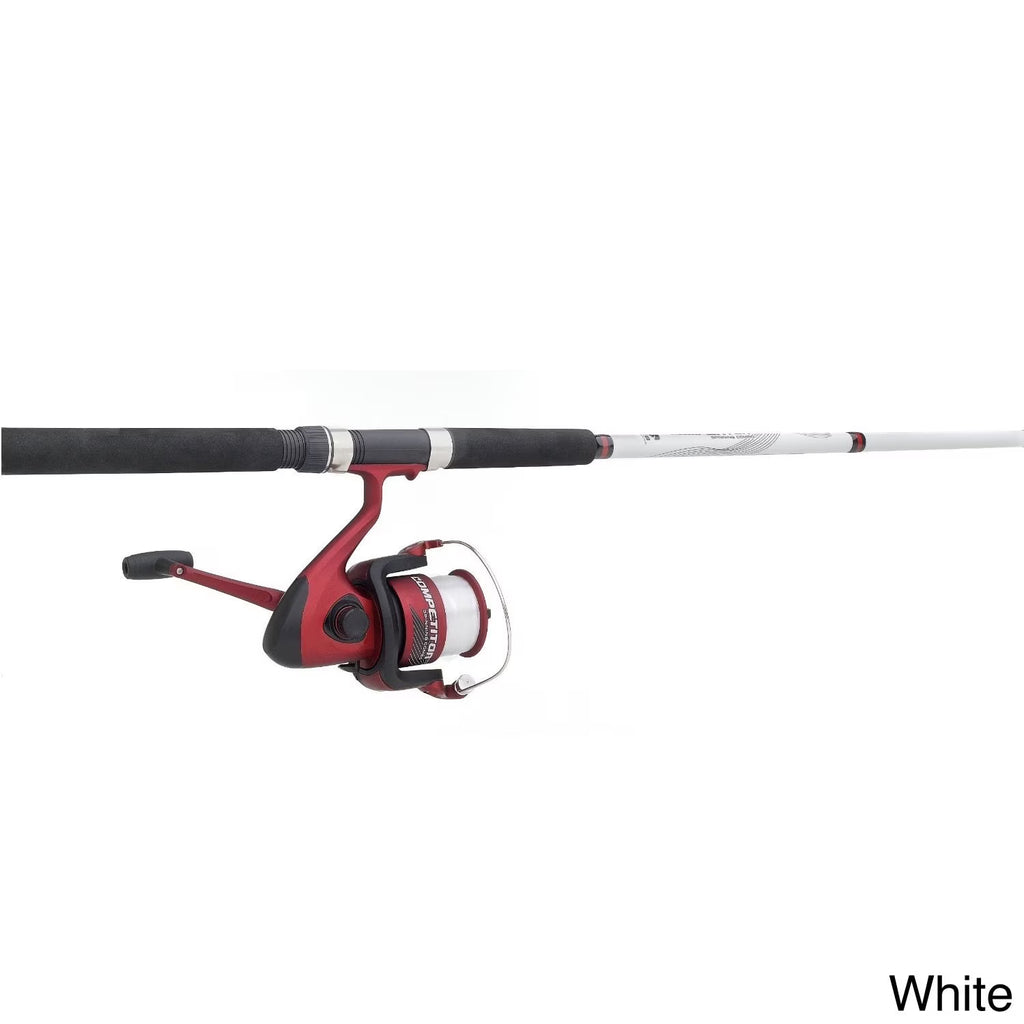 Two Piece Spinning Fishing Rod & Reel Combo, Hunter Smoke, 8’ H351