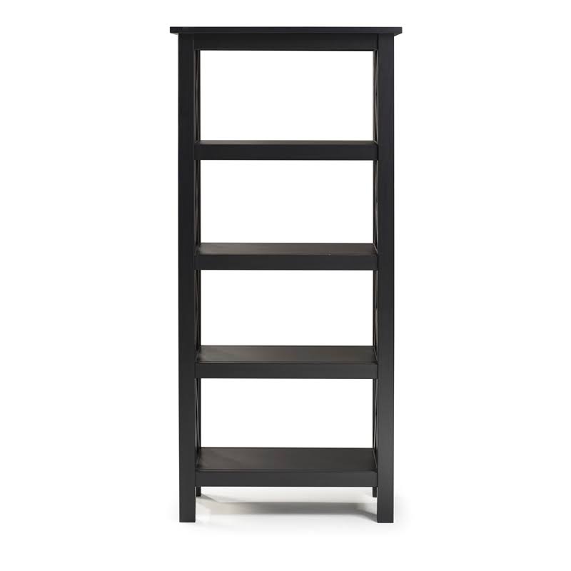 Black Wood Bookcase M262