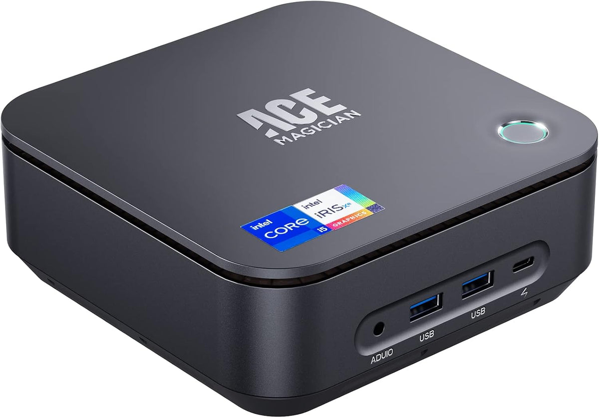 Mini PC with Speaker, Windows 11 Pro Core i5 1135G7, 16GB RAM 512GB SSD, 8K UHD WiFi6 BT5.2 Small Tower Computer K93984