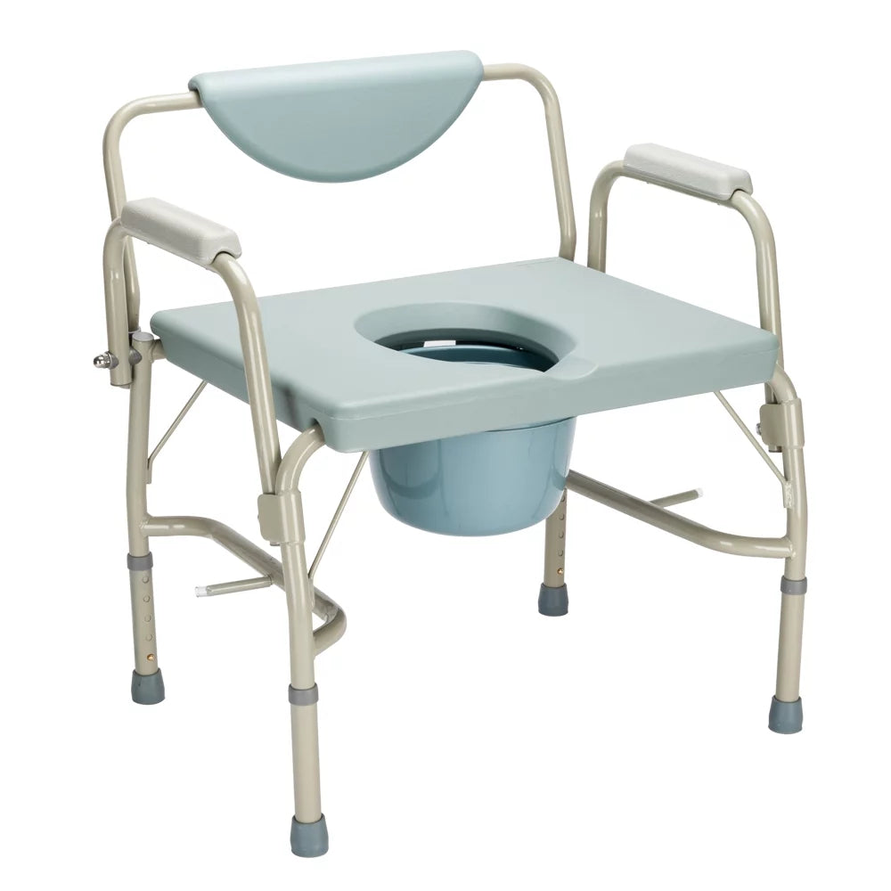 Bariatric Drop-Arm Commode C6460