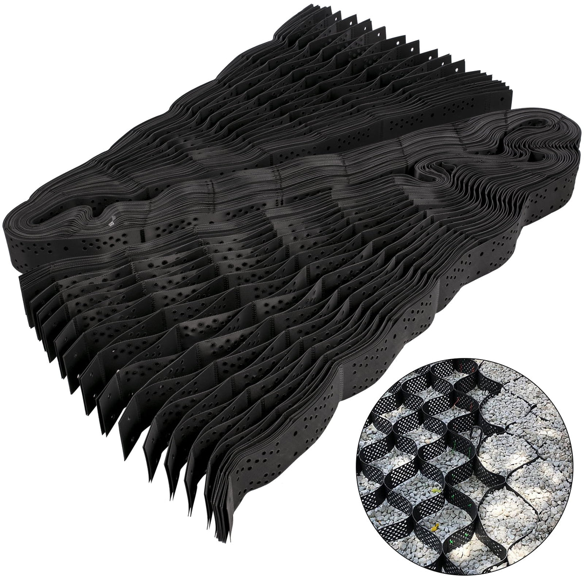 9x17 ft 4 Inch Thick HDPE Ground Grid I43172