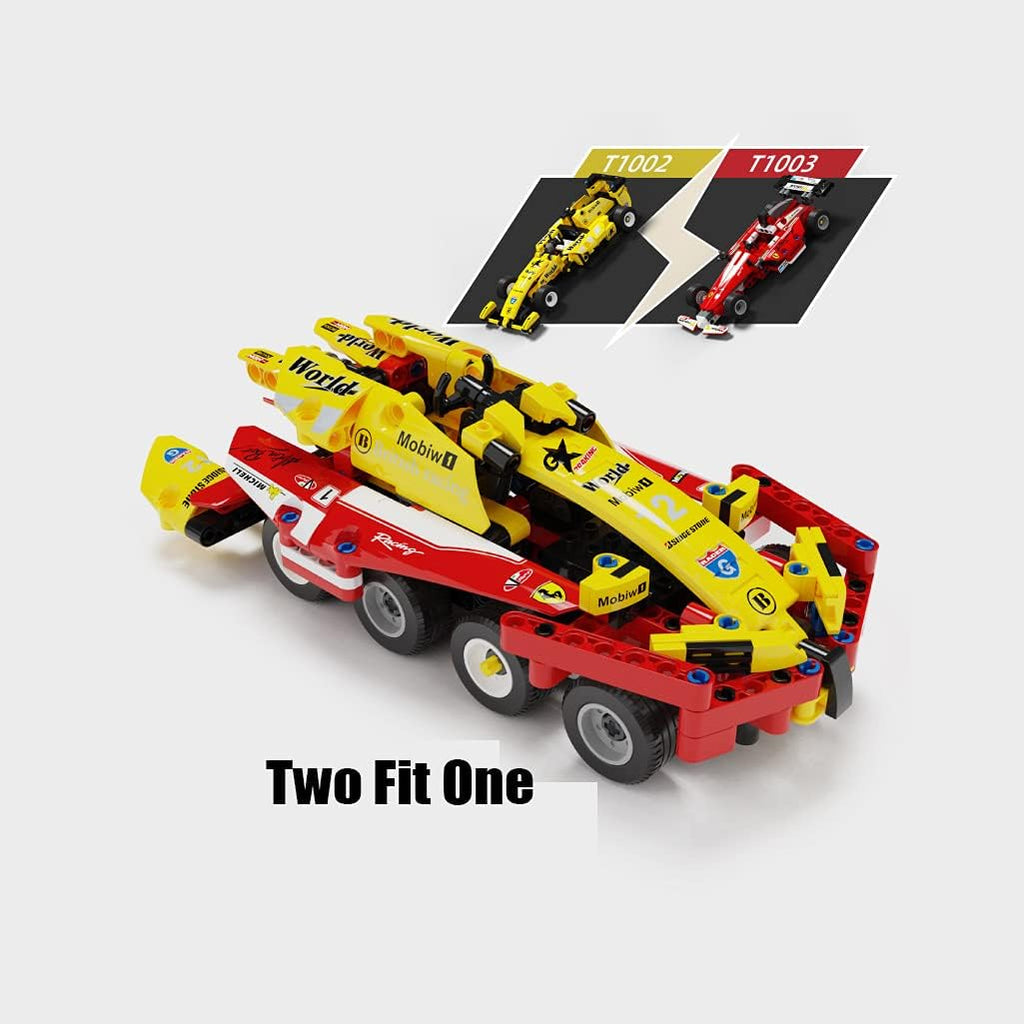 228 Pieces Building Pull Back Racecar Toys N370