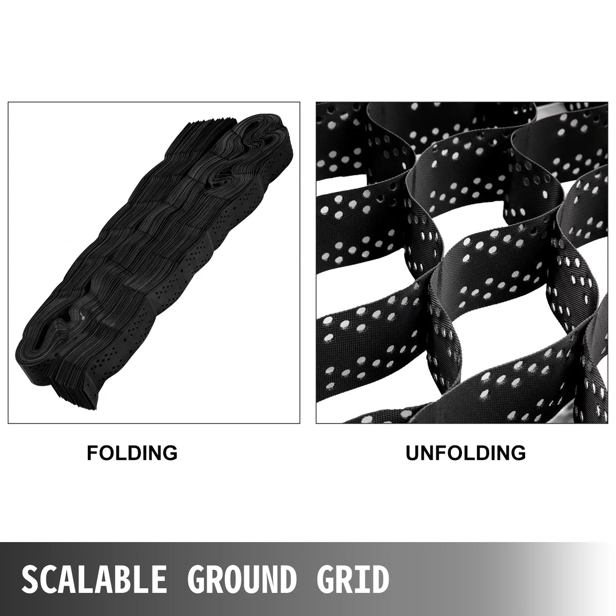 9x17 ft 4 Inch Thick HDPE Ground Grid I43172