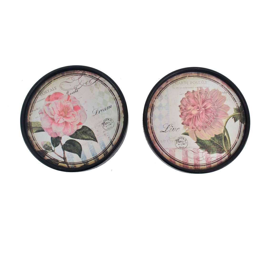 Round Plate Wall Decor T6690