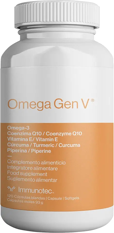 Omega-3 Fish Oil 1,800mg EPA & DHA CoQ10 Turmeric 120 Soft Gels H959636