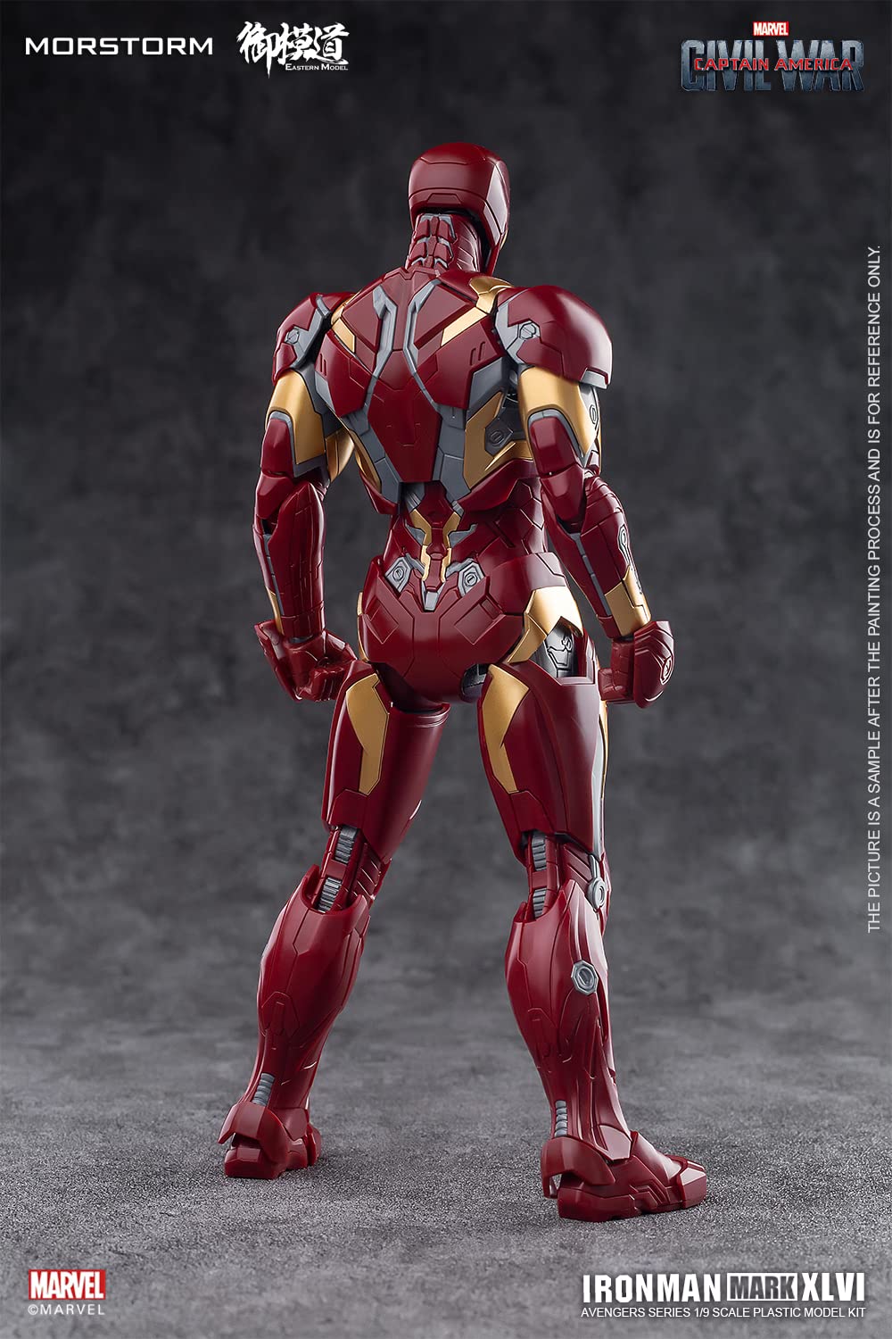 1/9 Scale Tony MK46 Action Figure Model Kits W802207