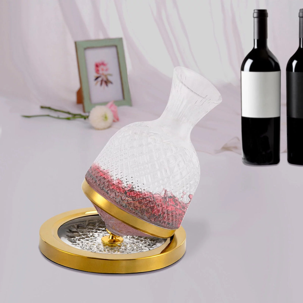 Red Wine Decanter Set 1500ml Clear L486