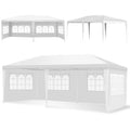 White Party Tent Canopy Shelter L30193