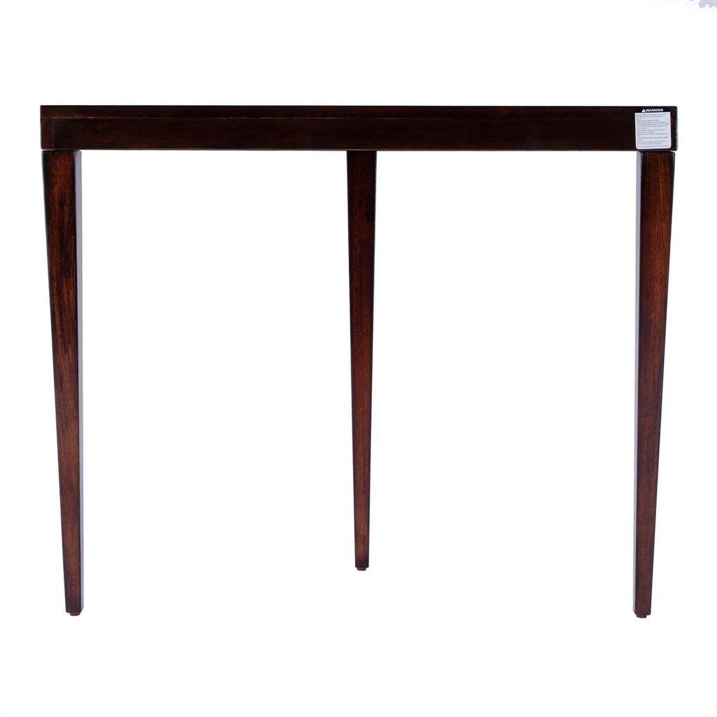 Traditional Burl Console Table U681