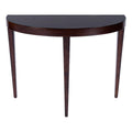 Traditional Burl Console Table U681