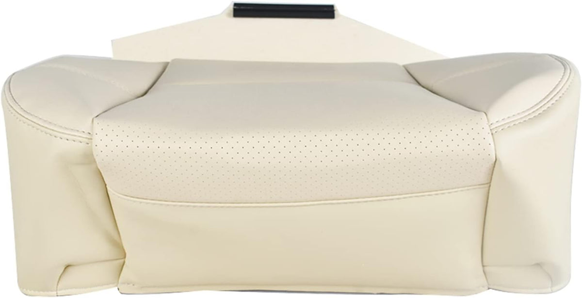 Leather Seat Cover Driver Side Bottom Tan Replacement Pack of 2 D223