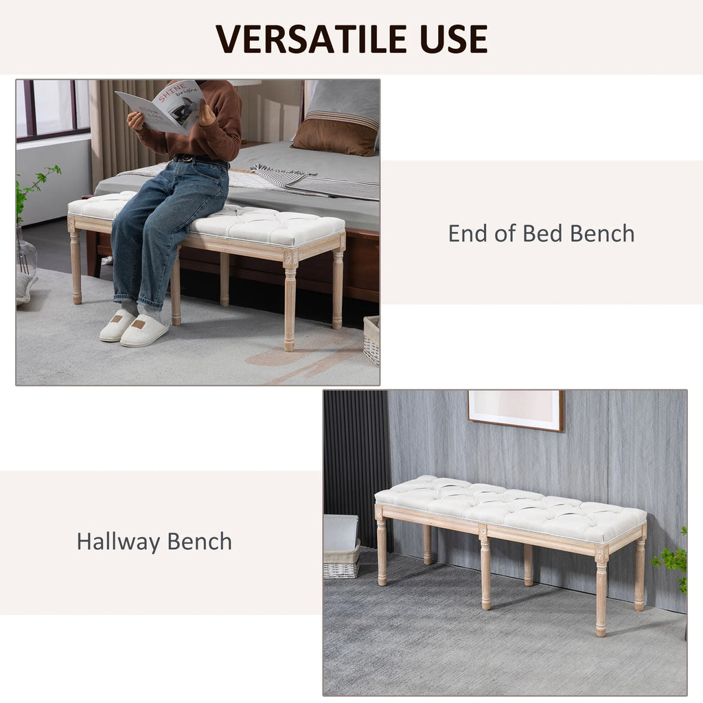 46" Upholstered Bed Bench O7024