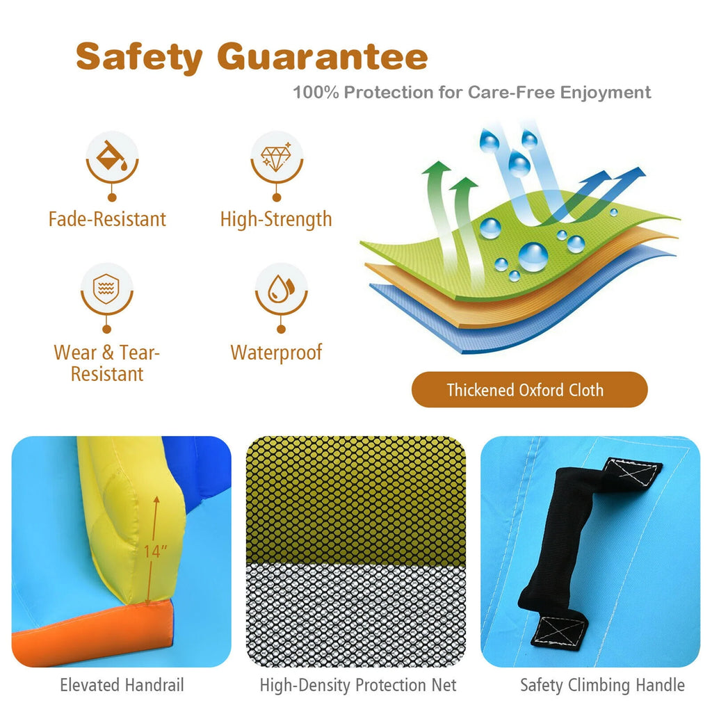 Inflatable Climbing Wall Water Slide Bounce House W25235