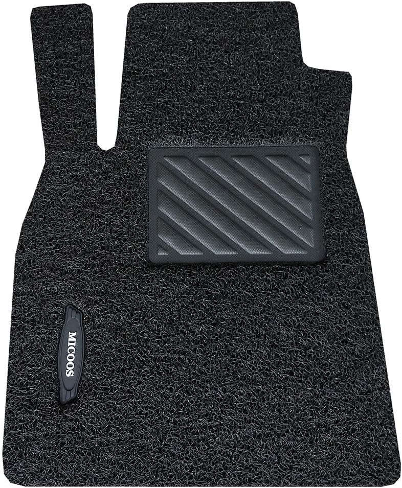 Black All Weather Heavy Duty Waterproof Floor Mat Set L81670